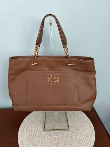 Tory Burch 60396 Triple Compartment Women's Handbag - Brown