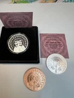 Silver Shield Don’t Be Evil Triple: 1 Oz Silver Proof & BU, 1 Oz Copper