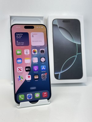 Apple iPhone 16 Pro Max A3084 1TB White 95% battery health Unlocked device