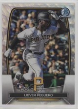 2023 Bowman Chrome Wave Refractor 100/100 Liover Peguero #72 e6p