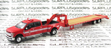 Greenlight 164 Lafd Fire Red 2018 Ford F-350 F350 Dually Wgooseneck Trailer