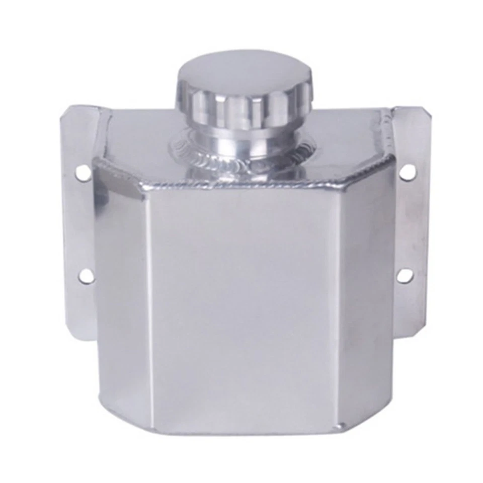  Universal 1L alluminio auto cattura olio può automobili veicolo serbatoio olio - Immagine 3 di 4