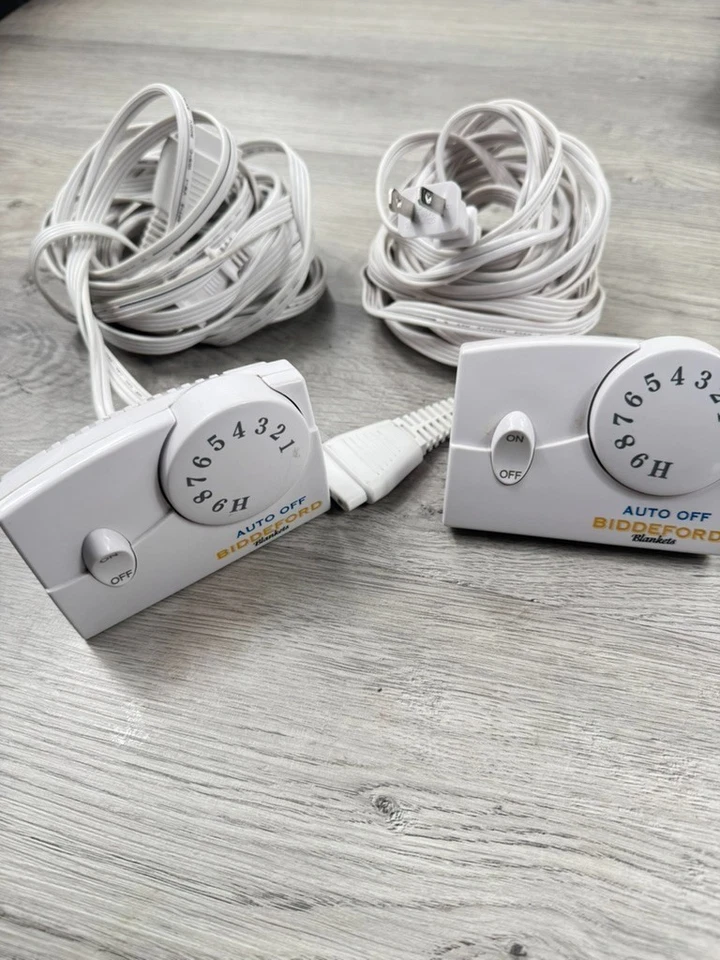 Biddeford TC11BA Electric Blanket Controller Cord AUTO OFF 4 Prong 120v AC LOT 2 - Image 4 of 4