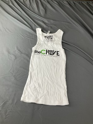 the Chive *Authentic* Womens Tank Top White KCCO M