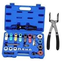 Master Quick Disconnect Tool Kit with Fuel and AC Disconnect Pliers Fuel Line 