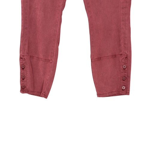 Anthropologie Knöchelhose Damen 31 weinrot Karriere Büro Komfort mittelhoher Bund - Bild 4 von 12