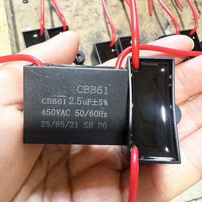 CBB61 Kondensator Elektrolüfter Kondensator Hochspannungsbewertung Stabile Leis
