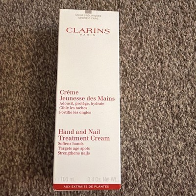 Clarins Hand and Nail Treatment Cream 100ml Full Size Neu Verpackt