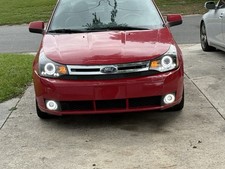Anzo For 2008-2011 Ford Focus Projector Headlights Black