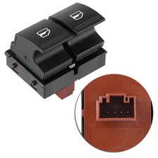 Per Seat Ibiza Toledo Altea Leon 2004-2015 Comando Alzacristalli Elettrico Doppio Interruttore