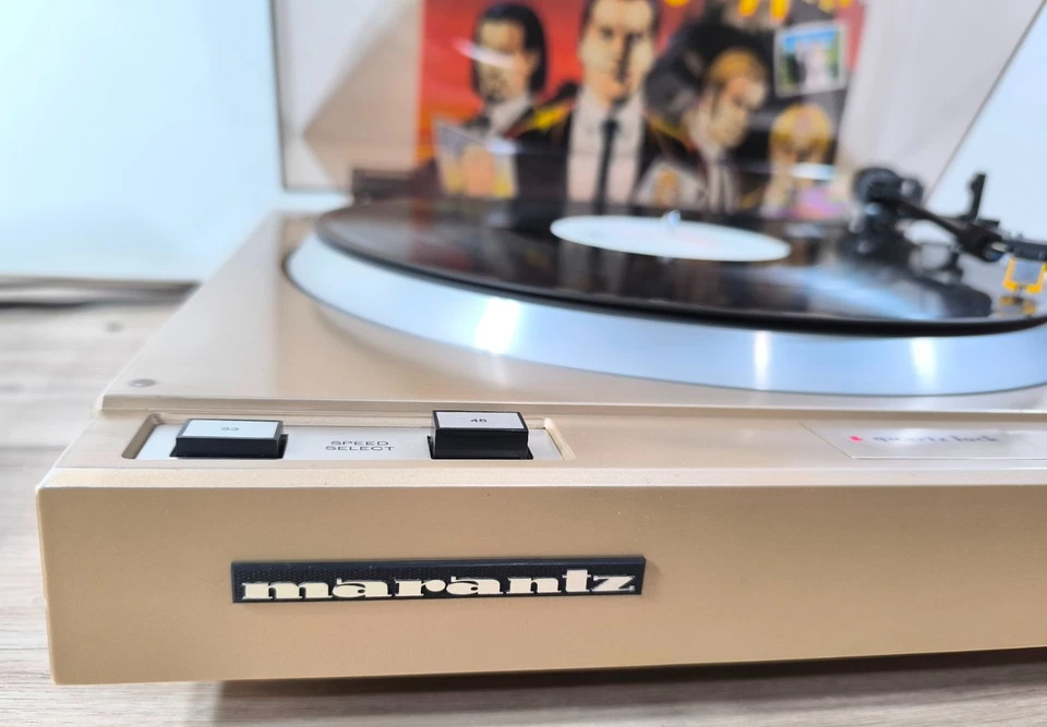 MARANTZ TT-4000 PIATTO GIRADISCHI DIRECT DRIVE STEREO TURNTABLE AUDIOTECHNICA - Imagen 3 de 4
