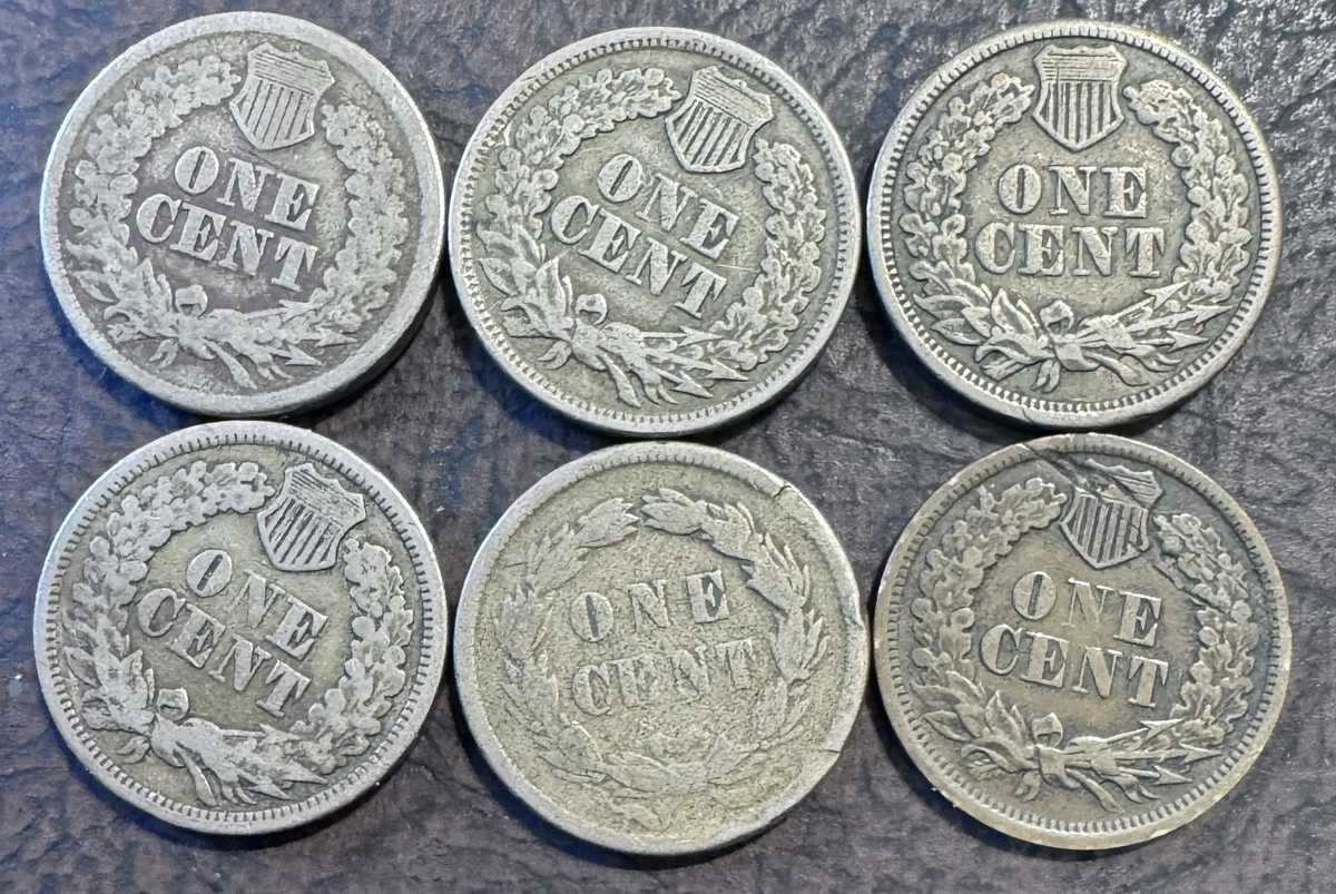 25+ 1859 Year Indian Head Small Cents (1859-1909) for sale