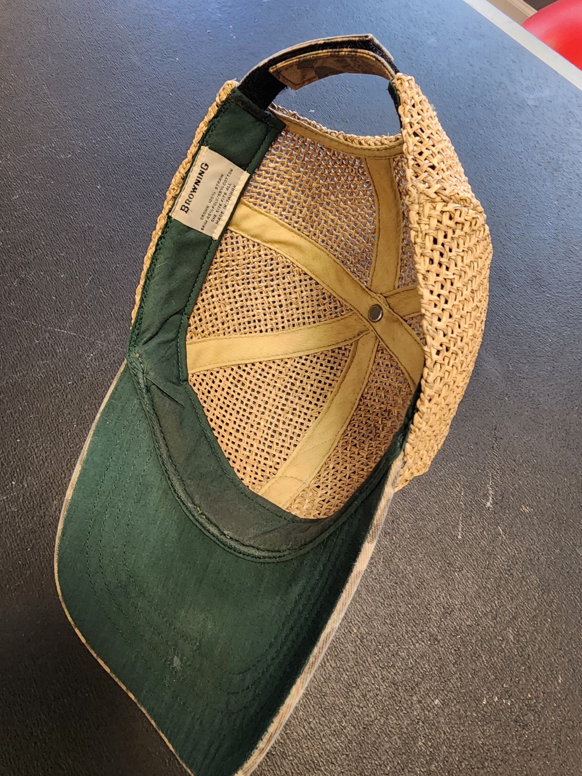 Authentic Grass BROWNING Hat Cap - image 4