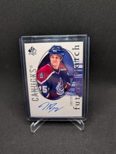 2005 SP Authentic Future Watch Auto Kevin Bieksa 299/999 #205 Vancouver Canucks