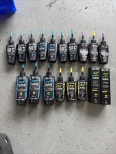 Lot Of Muc-Off Lube 1.7 & 4.06 Oz. Wet Lube, Dry Lube E Bike Lube -50 C Lube
