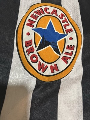 RARE NEWCASTLE UNITED ADIDAS 1997 1998 HOME FOOTBALL SHIRT JERSEY