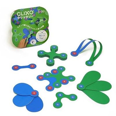 2024 Good Design Award Winner Good Toy 2024 RANGS CLIXO Itsy Pack Grün + Blau
