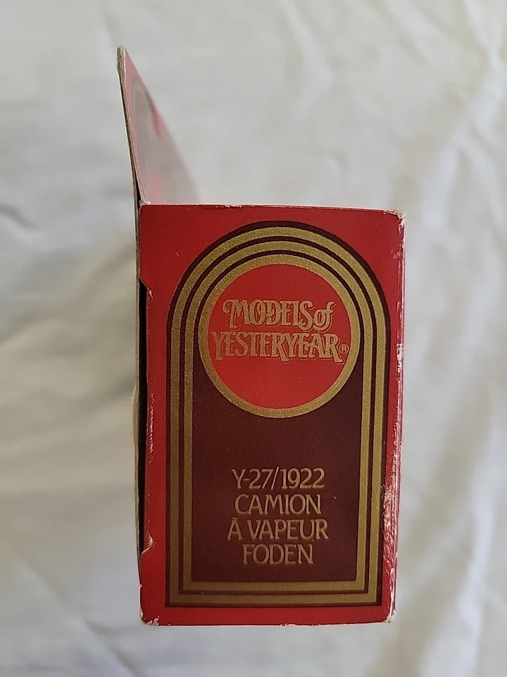 1986 Matchbox Y-27/1922 Foden Steam Lorry Ambulance Models Of Yesteryear 1/72 - Image 3 of 4