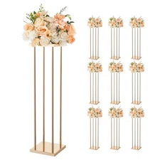 VEVOR Wedding Flower Stand, 10PCS 31.5-inch Column Flower Stand, Floral Stands w