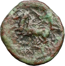 Syracuse in Sicily 212BC Ancient Greek Coin Zeus Nike Victory  Horse  i28112