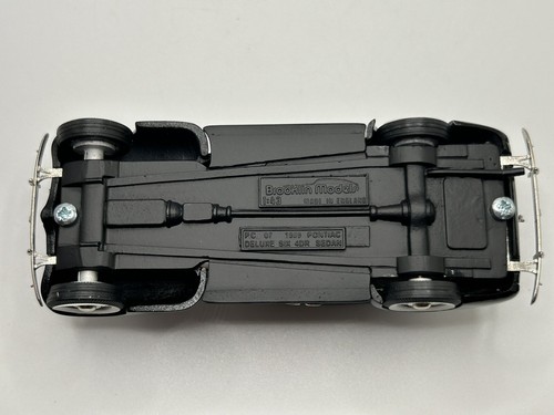Brooklin PC.07 1939 Pontiac Deluxe Six 4 puertas Touring Sedán - Negro 1/43 135 - Imagen 14 de 17