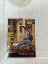 Todd Ritchie 1994 Signature Rookies Top Prospect Auto #17 #1978/8650 NrMt