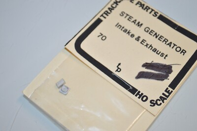 #ad HO scale locomotive Trackside Parts 70 steam generator intake exhaust set $3.00