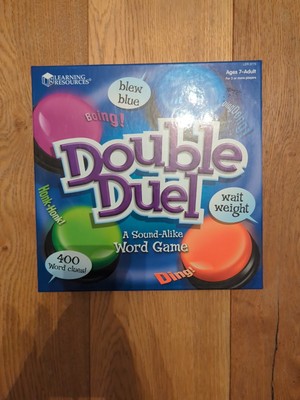 Learning Resources Lernressourcen DOPPELDUELL klingendes Wortspiel ab 7 Jahren