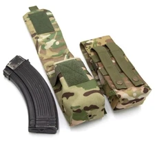 Mag Pouch Magazine Pouch Mag Carrier MOLLE For АК 5.45, 7.62 Multicam