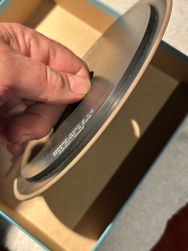 1 NOS Unused Diamond GRINDING WHEEL USA 7" x 1/16" - 1 - 1/4" Hole -Lot SB3-2 - Picture 4 of 7
