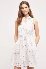NEW Anthropologie Paleta Shirtdress Dress Size 0