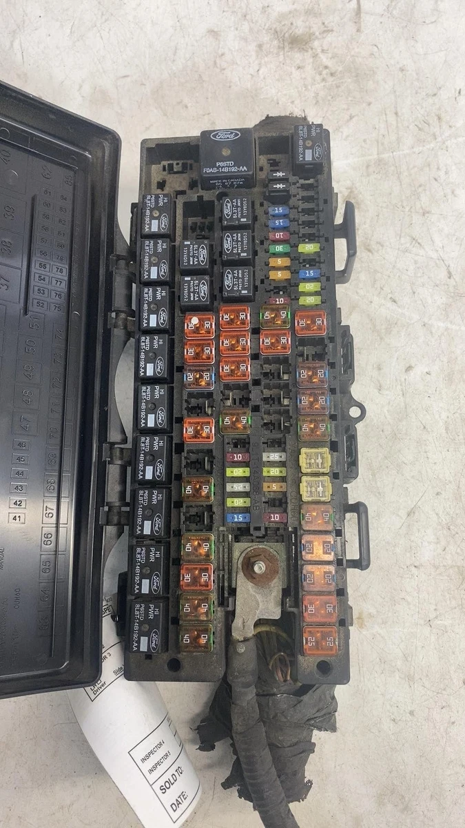 Fuse Box Diagram Ford Expedition 1G And Relay With, 43% OFF