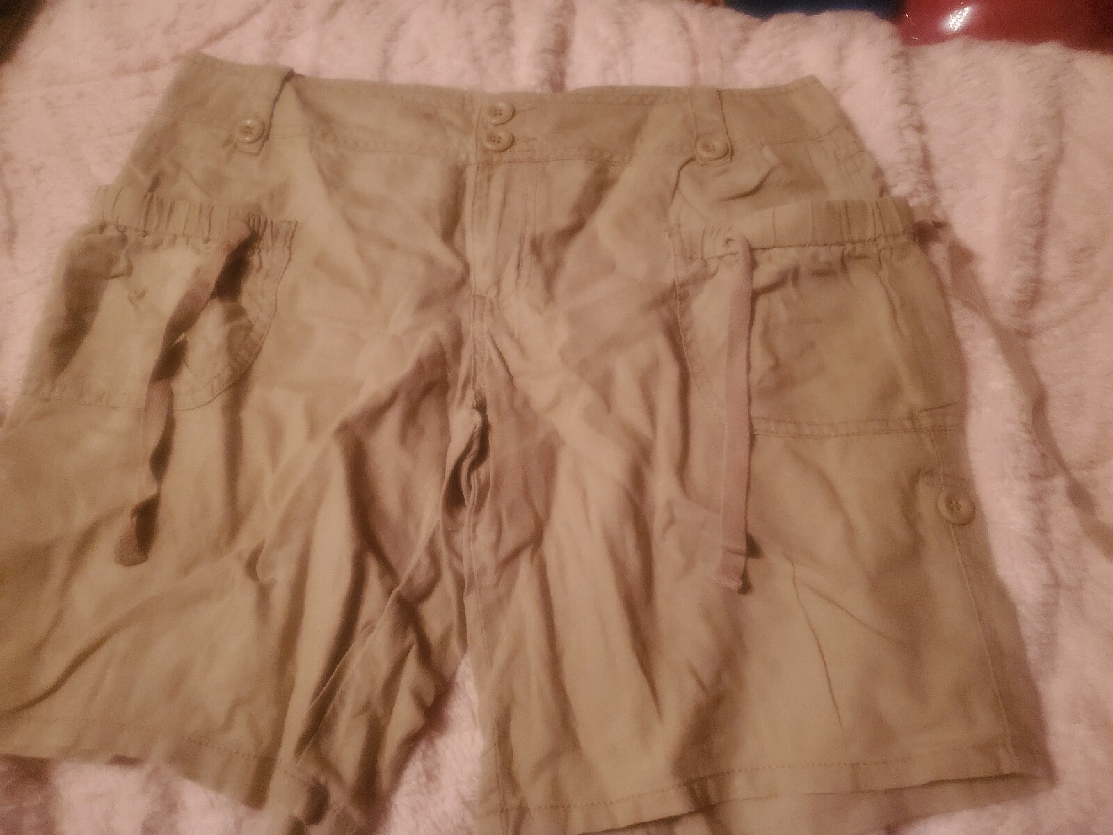 Juniors Khaki Shorts Size 11 Bebop eBay