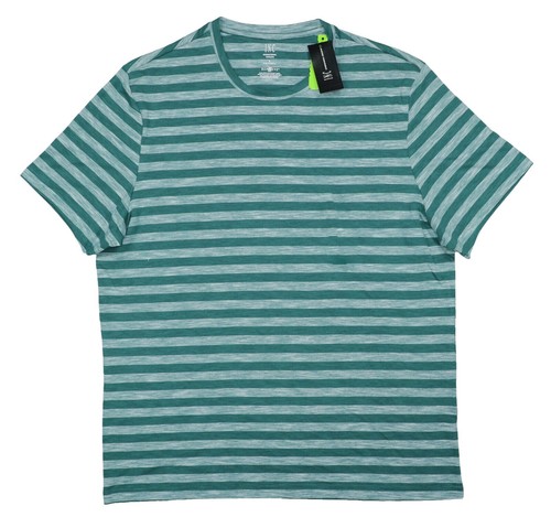 Haut Femme INC International Concepts Bleu - Taille XS, Manches Courtes, Découpe Twist, Neuf Avec étiquettes
