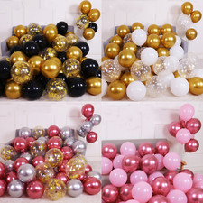 100 x Latex SCHLICHTE BALLON BALLONS Helium BALLONS Qualität Party Geburtstag Hochzeit