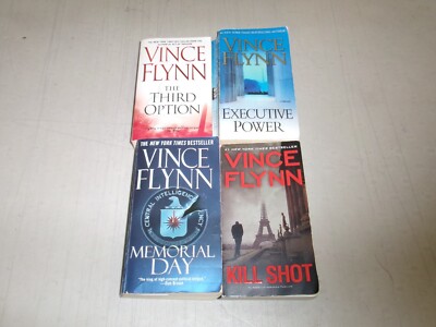 Mitch Rapp Series by Vince Flynn (8 From Series-Titles Below) Lot 6796