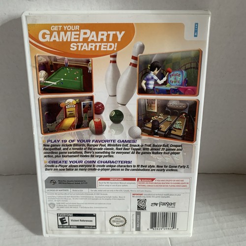 Wii Play Wii Game Party Wii U Draw Studio bundle of 4 games All Complete With Ma - Picture 6 of 22