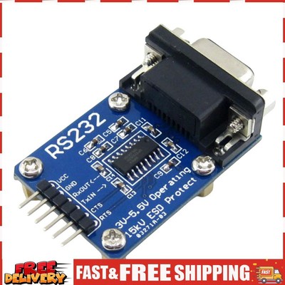 Waveshare RS232-zu-TTL-Modul 3V-5,5V serielles Portmodul ESD RS232 SP3232-Modul 