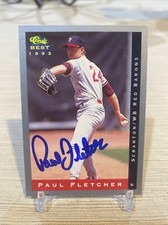 Paul Fletcher 1993 Classic Best #79 Red Barons Signed Autographed AAA Card