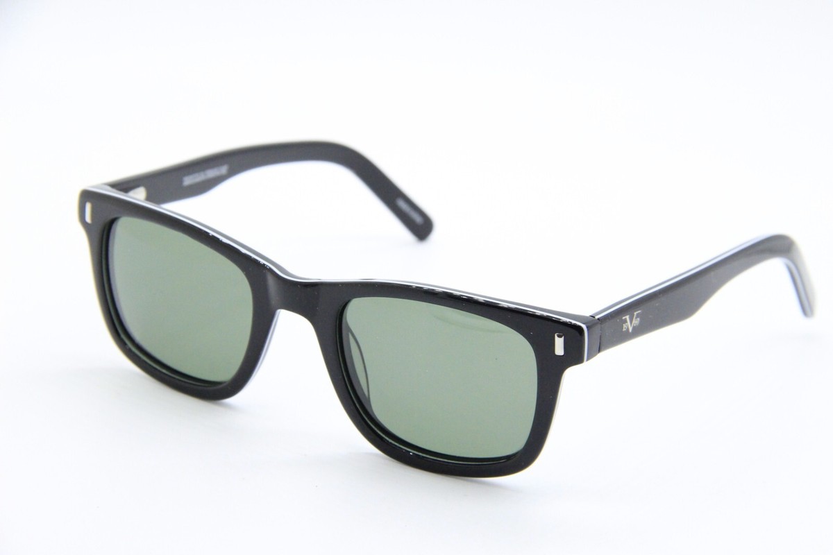 VISIONAIREヴィジョネア第17号Sun Beams 1969/2500 NEW VERSACE 1969 VINTAGE V7050 C7 BLACK AUTHENTIC SUNGLASSES 50-22