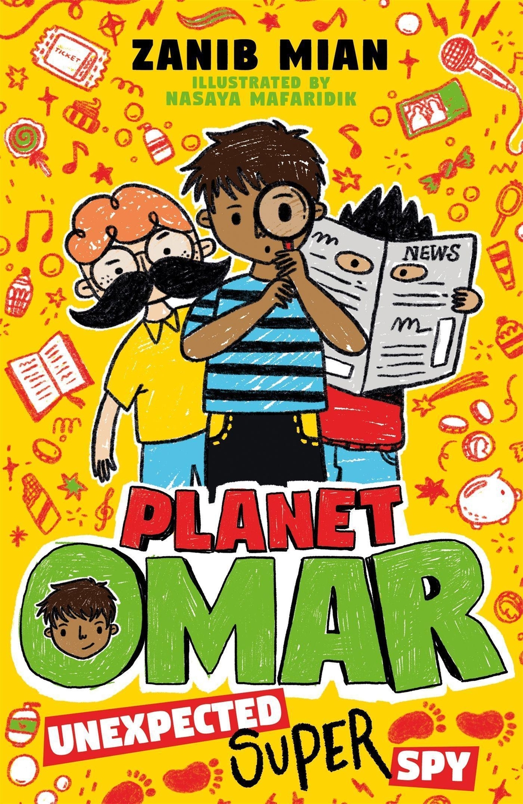Thumbnail - Zanib Mian / Planet Omar 02: Unexpected Super Spy / 9781444951271