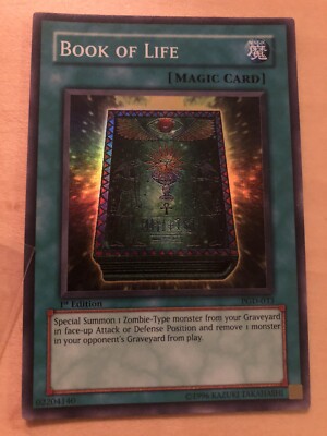 Yugioh - Book of Life - PGD-033 - 1st edition NM