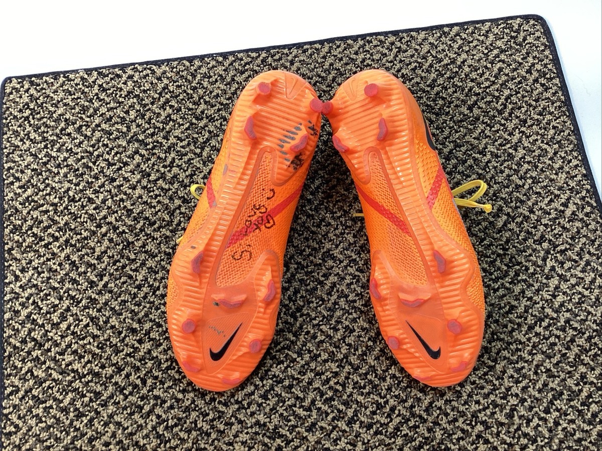 NIKE Phantom GT2 Pro DF FG ‘Laser Orange Bright Crimson’ DC0759-808 Men Sz 4 NEW Nike Phantom GT2 Pro DF FG Soccer Cleats  main image 2