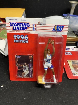 SL264 1996 Starting Lineup Basketball Karl Malone Utah Jazz