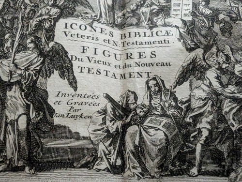 Frontispiece with Apostles, Icones Biblicae, Jan Luyken, Stampa 1729 - Picture 5 of 12