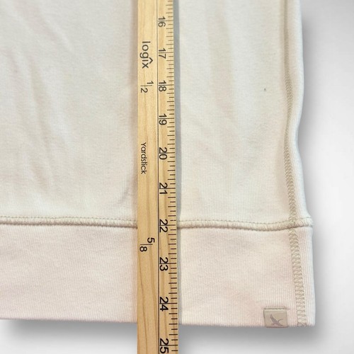 Eddie Bauer Womens Large Gray White Legend Wash Baseball Hoodie Gorpcore - Picture 4 of 8