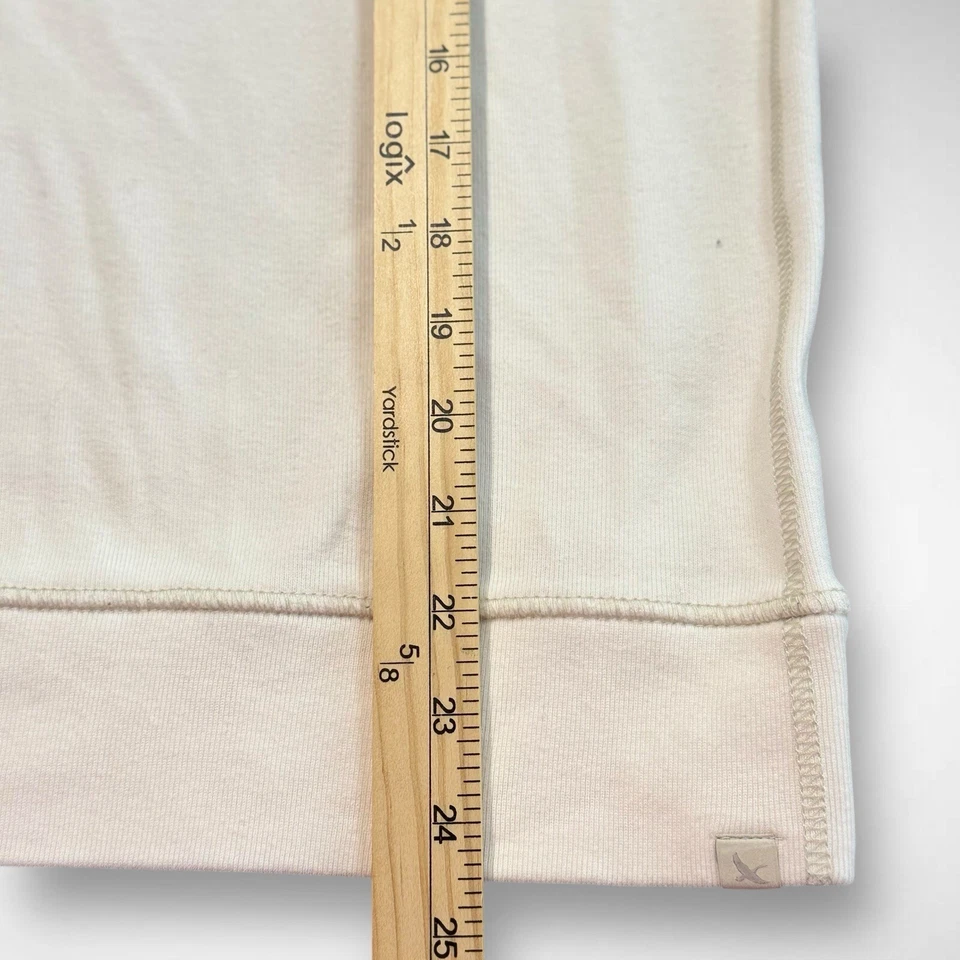 Sudadera con capucha de béisbol Eddie Bauer para mujer grande gris blanco Legend Wash Gorpcore Foto 4 de 4