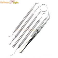 Dentist Tooth Cleaner Wax Carving Tools Set Of 5 Pcs Stainless Steel PR-157