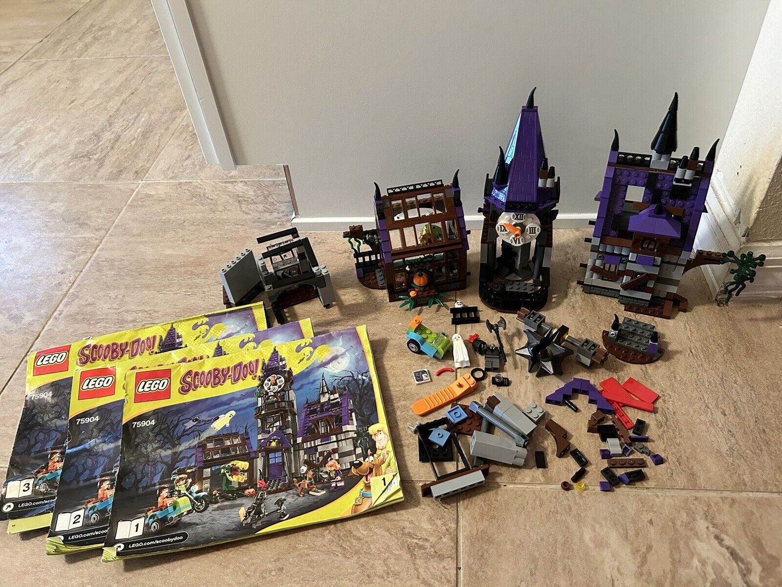 LEGO Scooby-Doo: Mystery Mansion (75904) Incomplete. No Box. See Details.