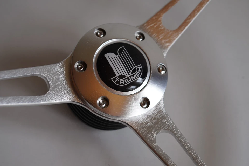 Volante apto para TRIUMPH Wood Silver Stag 2500 P.I. PI Dolomita Foto 3 de 4